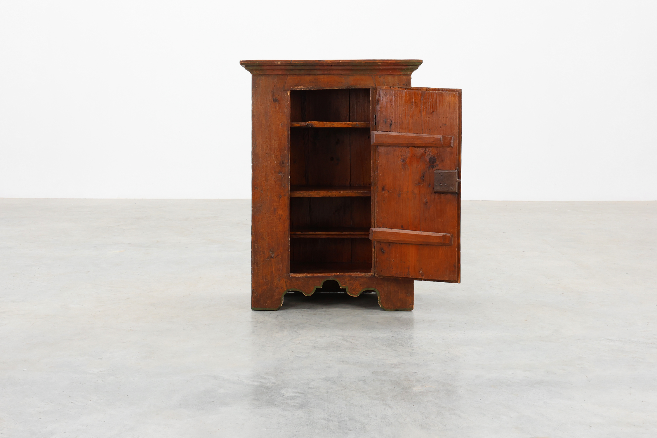 Small Antique Oak Cabinet, France, 18th Centurythumbnail